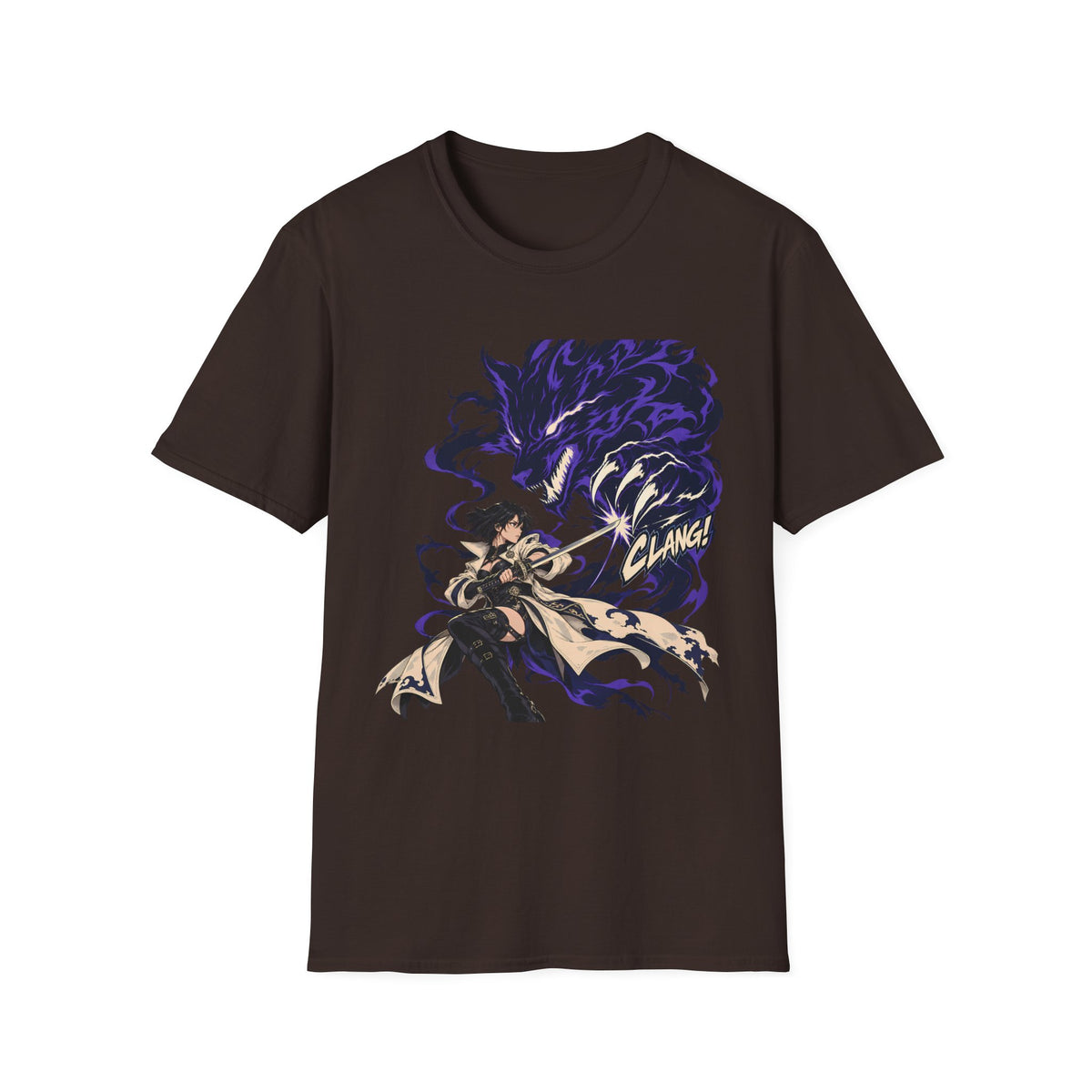 Wolf Demon | Samurai Demon Hunter | Japanese Anime T-Shirt