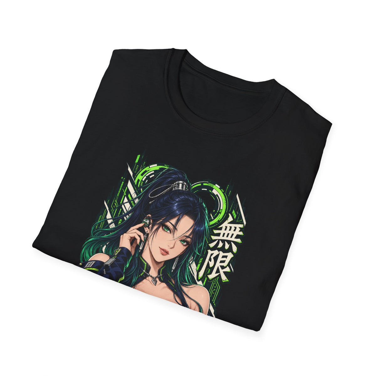 Infinity | Sexy Anime Ninja Pin Up Woman Graphic T-Shirt
