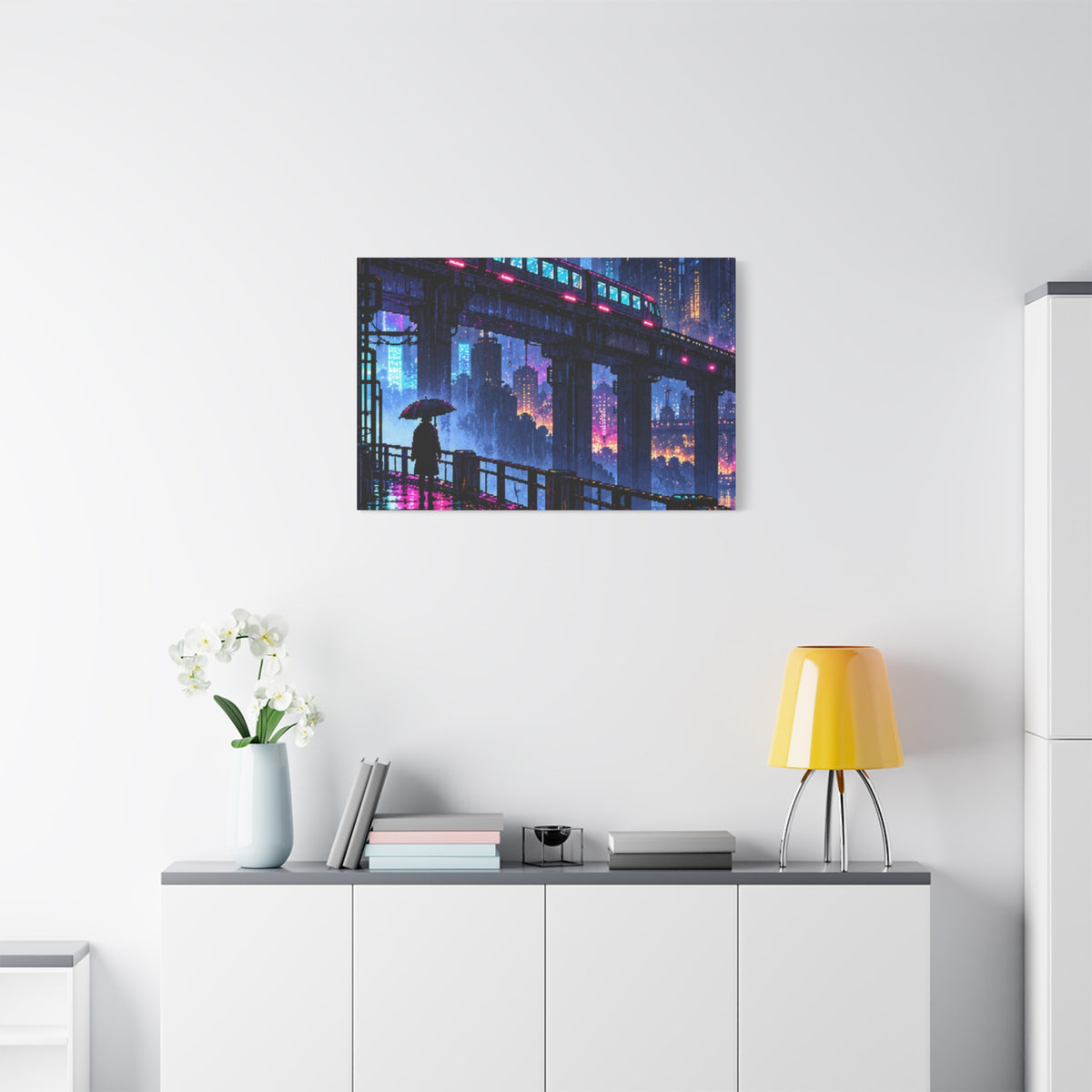 Stretched Matte Canvas Print — 1.25" Depth (Custom Design)