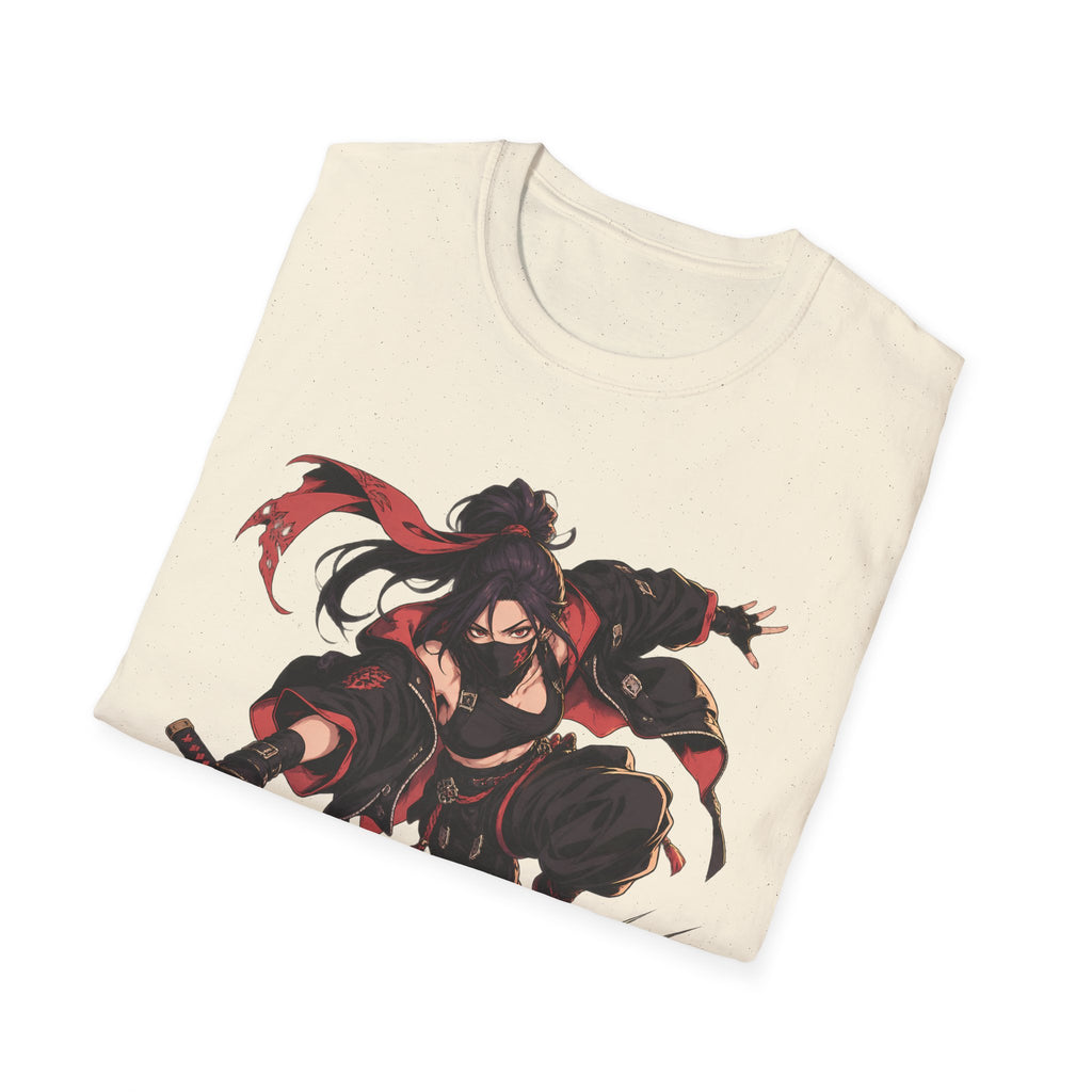 SHING! | Rooftop Samurai Girl | Japanese Anime Style Fight Shirt