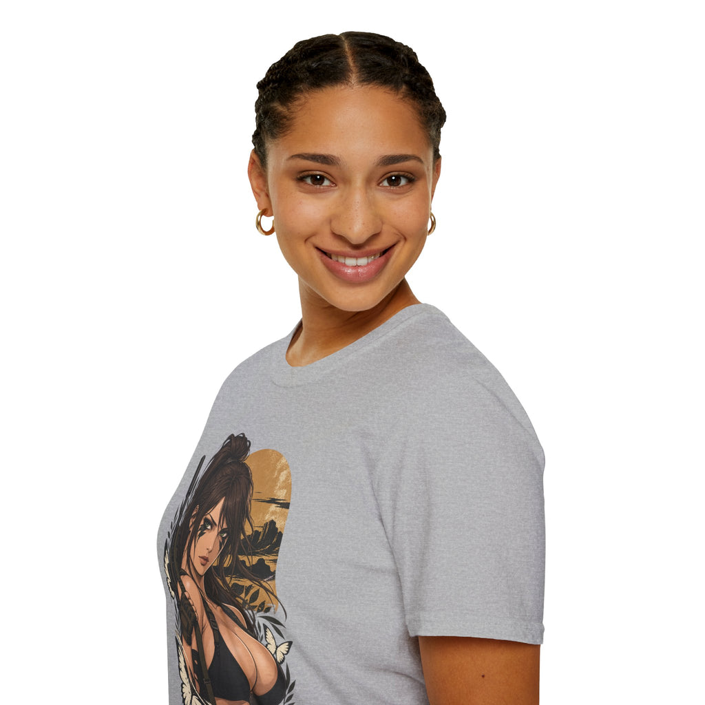 Quiet | Metal Gear | Anime Style Pin Up Gamer Girl T Shirt