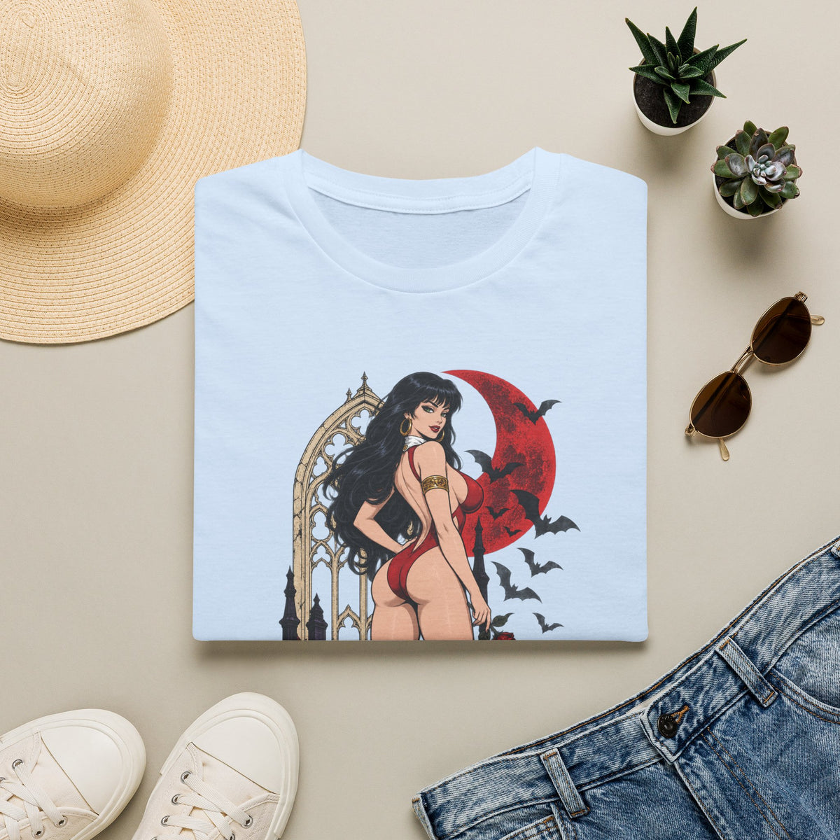 Vampirella | Comic Book Sexy Vampire Halloween Pin Up Girl