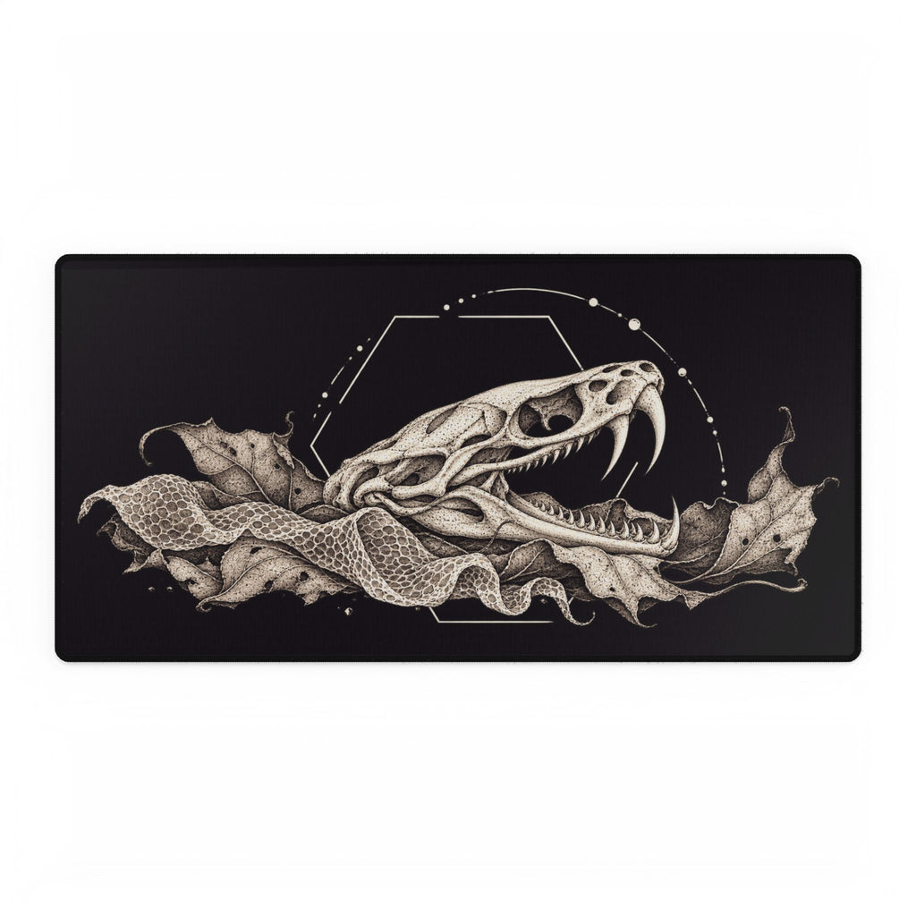 Skull Serpent | Gothic Gaming & Office Mouse Pad