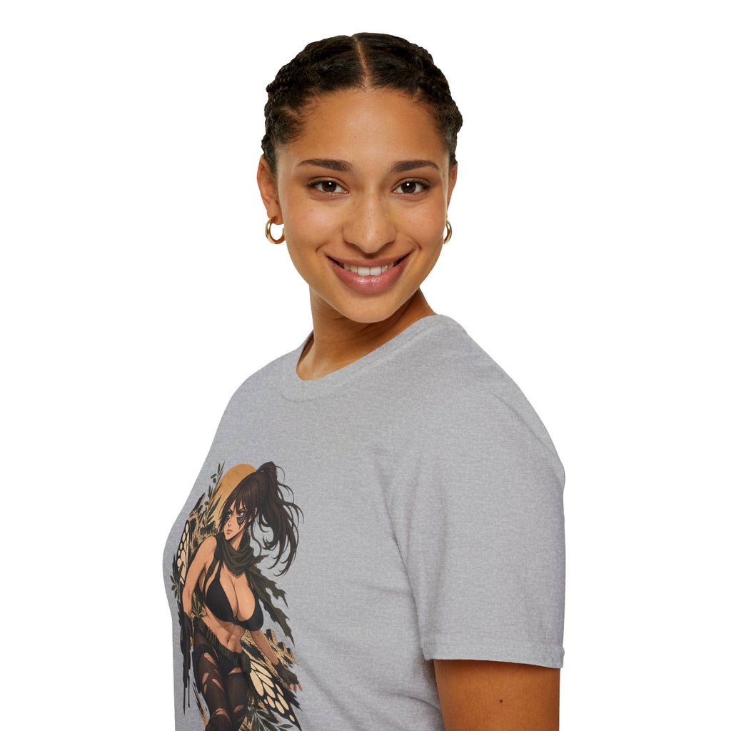 Quiet | Sexy Metal Gear Pin Up Girl | Anime Style Sniper Girl T-Shirt