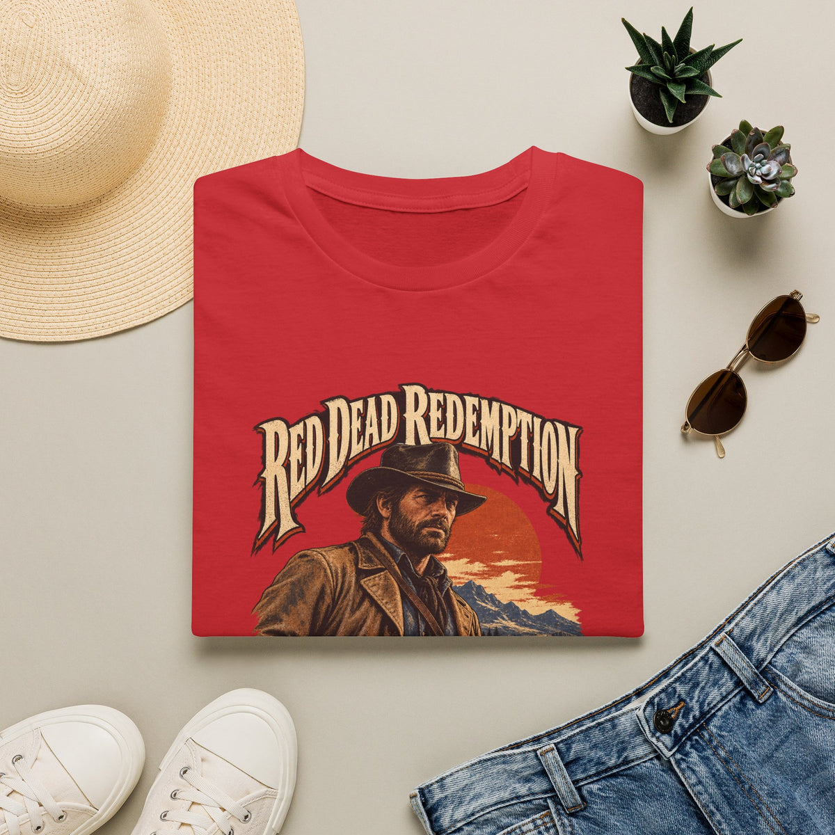 Red Dead Redemption | Arthur Morgan Vintage Western T-Shirt