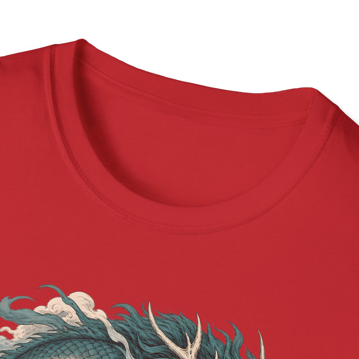 Mythic Dragon Warrior | Japanese Samurai and Serpent T Shirt