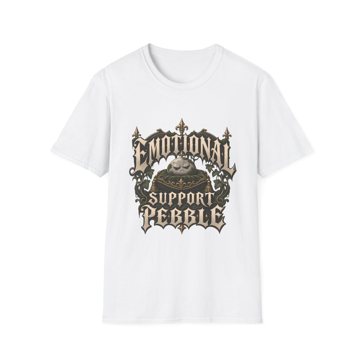 Emotional Support Pebble | Cute & Funny Pebble T-Shirt