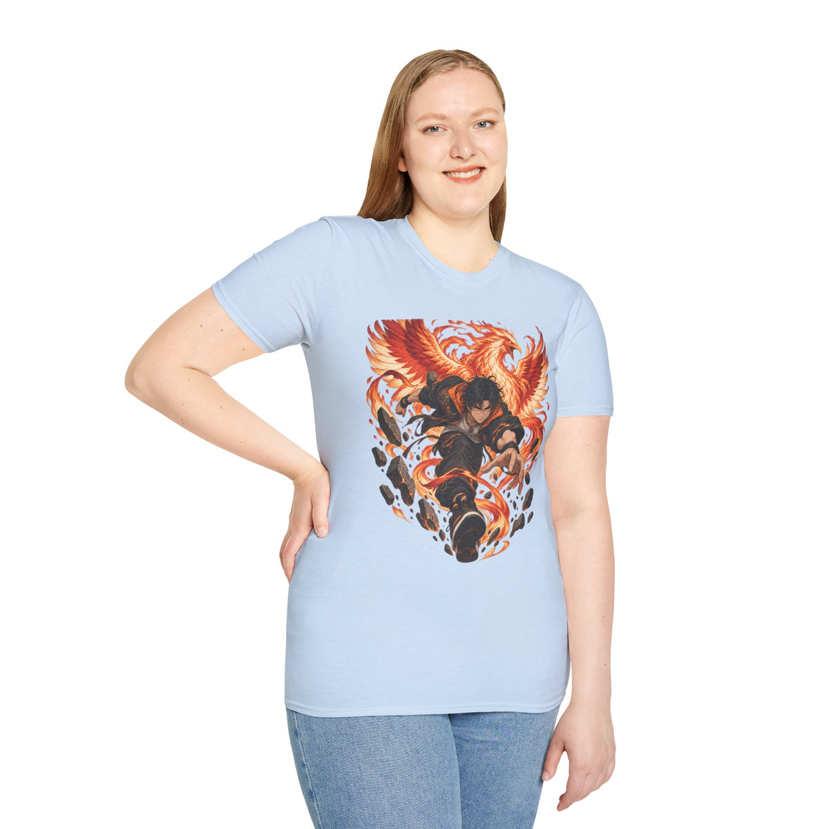 The Phoenix Warrior | Japanese Style | Anime Ninja T Shirt
