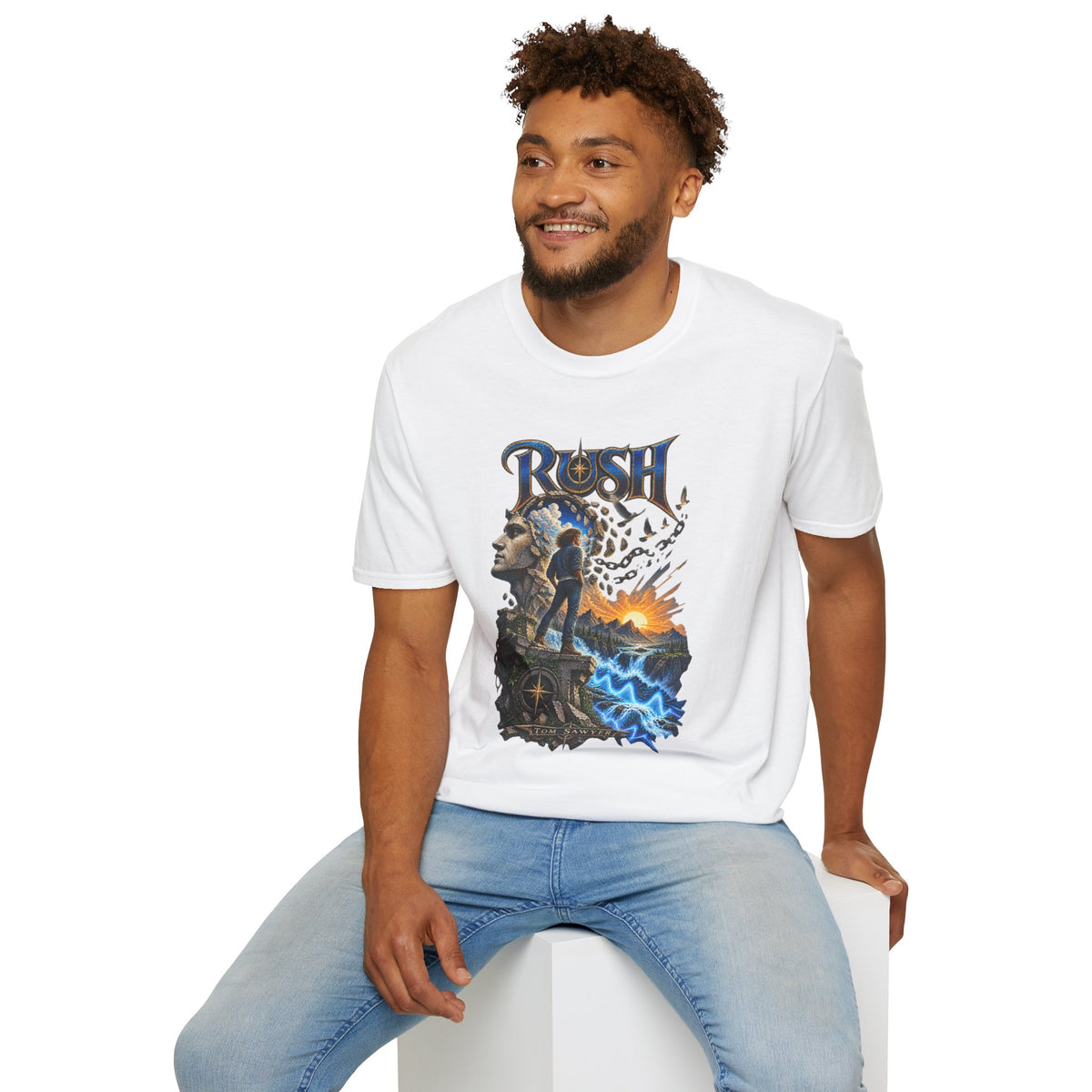 Rush | Tom Sawyer | Legendary Band Graphic T-Shirt