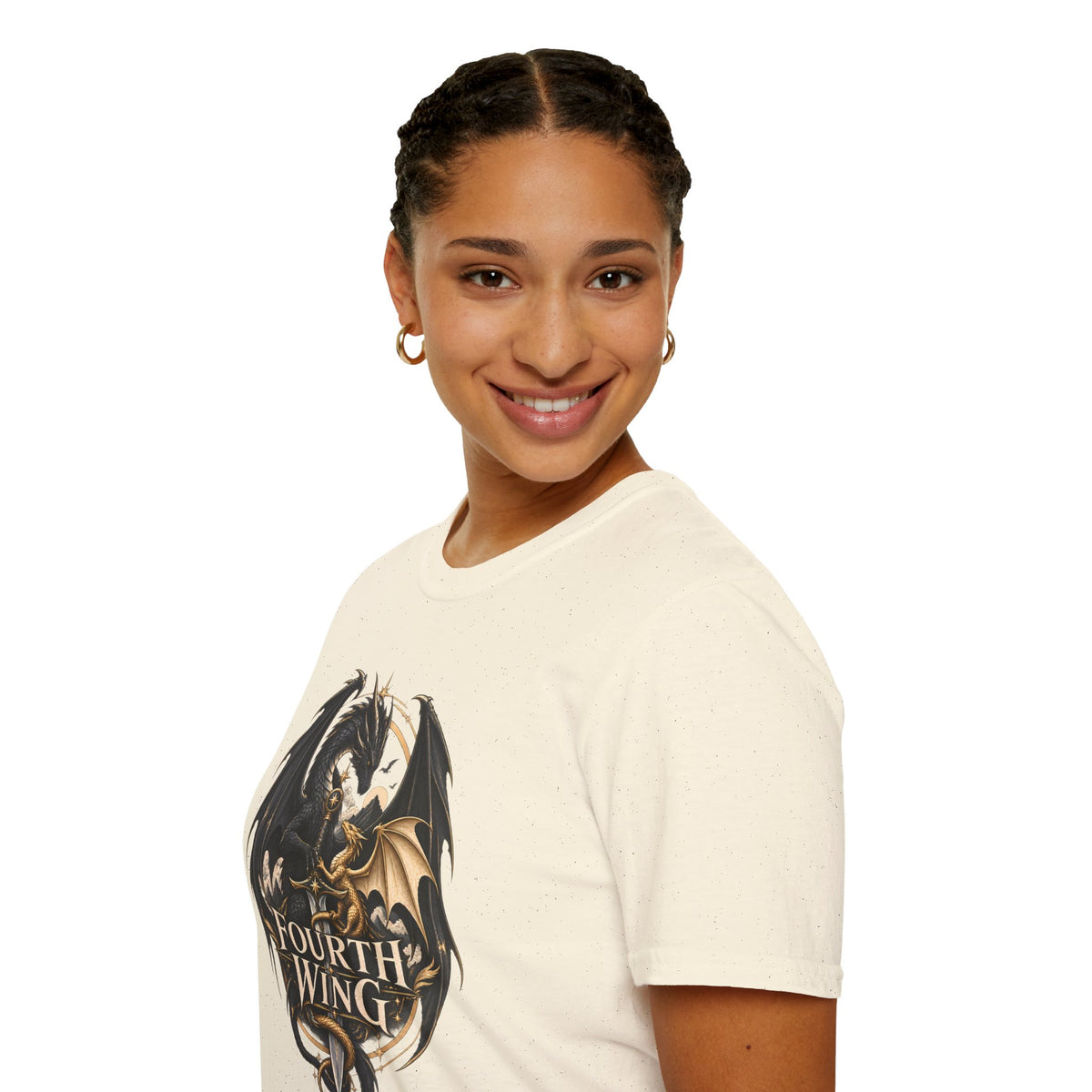 Fourth Wing | Book Inspired Dragon Logo | Fantasy Book T-Shirt