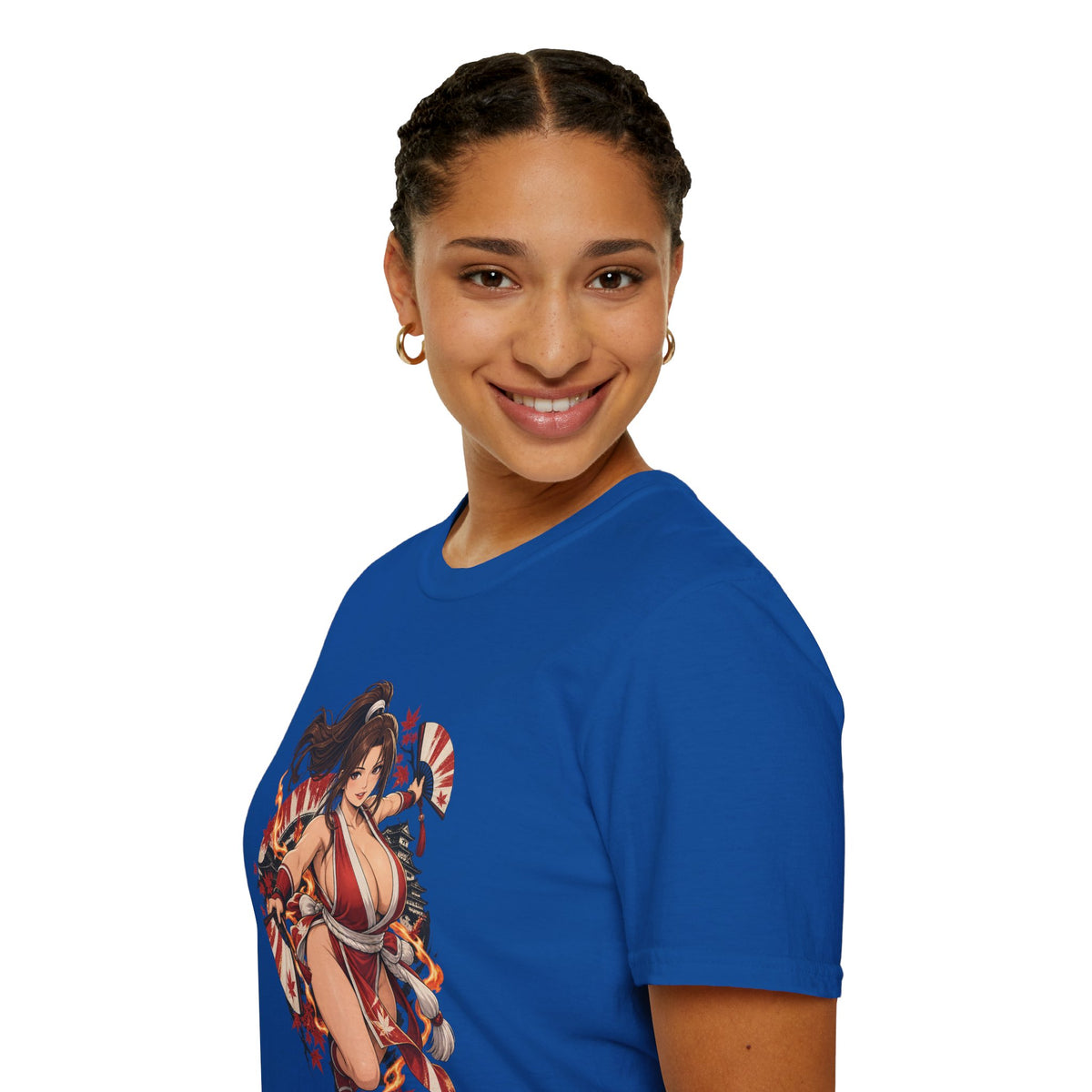 Mai Shiranui | Fatal Fury | Anime Style Pin up Girl Warrior T-Shirt