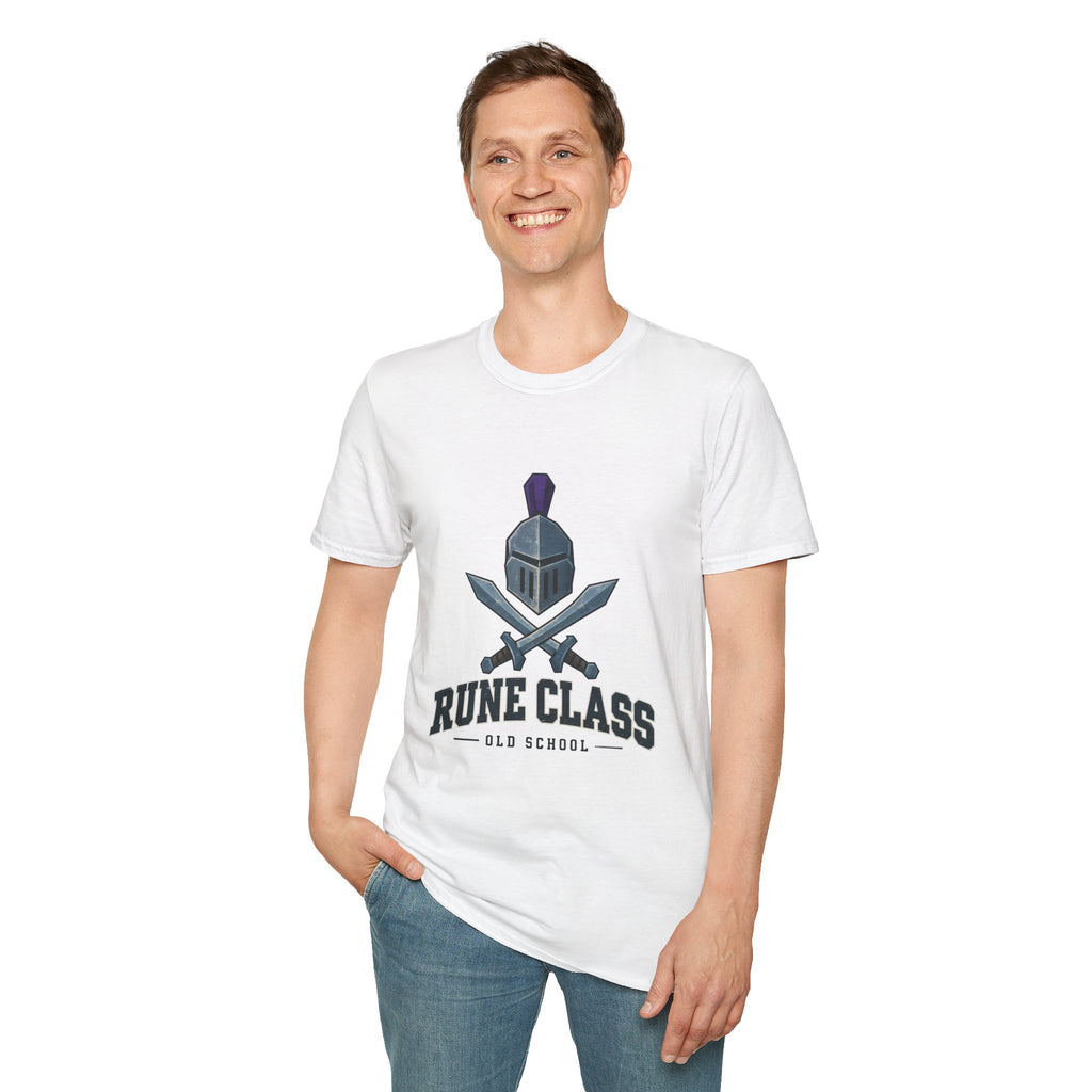 "Rune Class" OSRS / Runescape Inspired T-Shirt – Medieval Knight Helmet