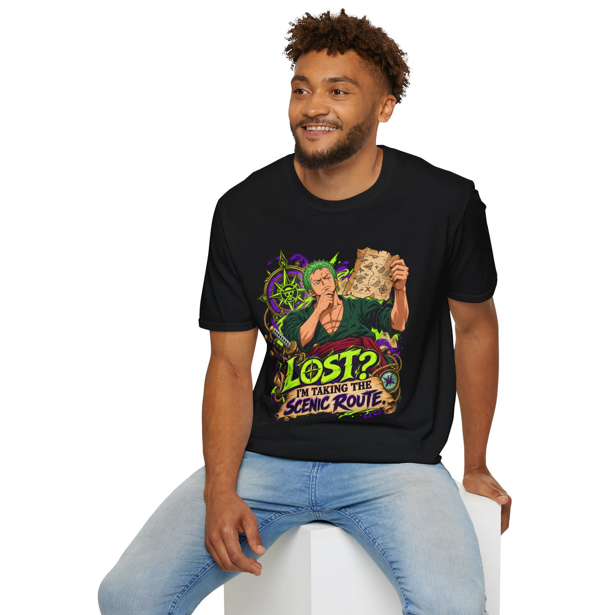 One Piece | Lost? I'm Taking the Scenic Route | Graphic Tee