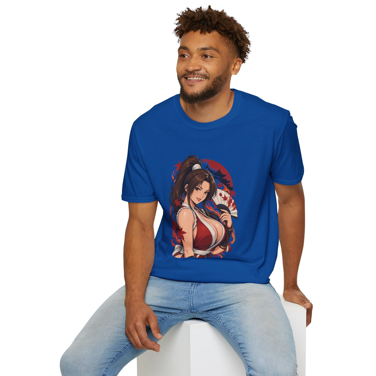 Mai Shiranui | Fatal Fury | Anime Pin Up Kimono Girl T-Shirt
