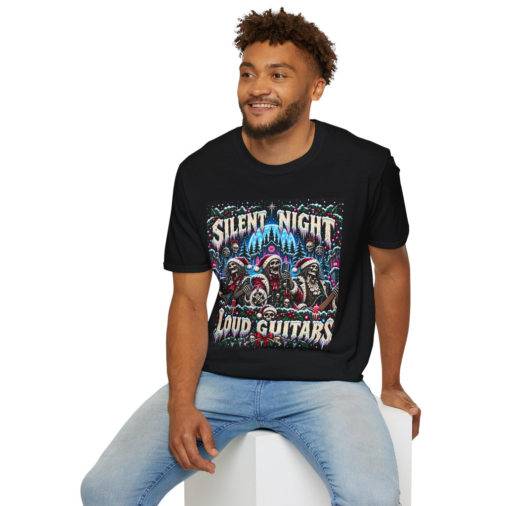 Silent Night Loud Guitars T-Shirt