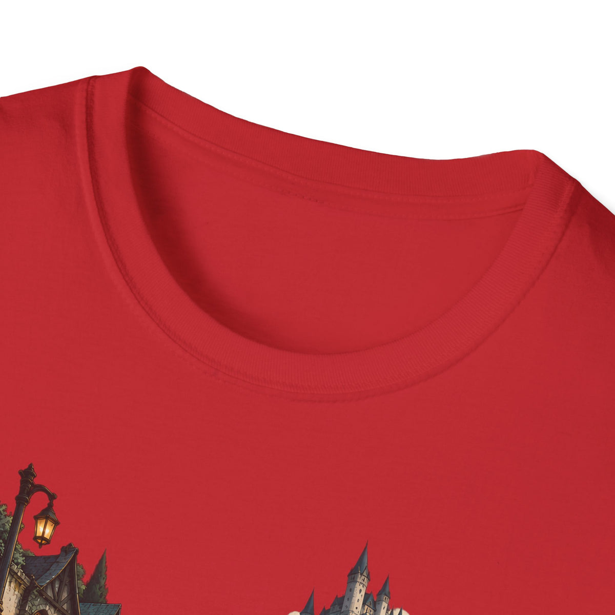 Quests and Adventures | Japanese Style | Anime Fantasy Dragon Castle T Shirt