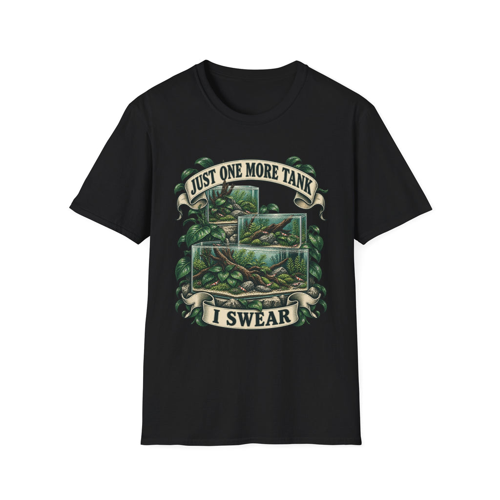 Just One More Tank Shirt | Planted Aquarium and Aquascaping Gift