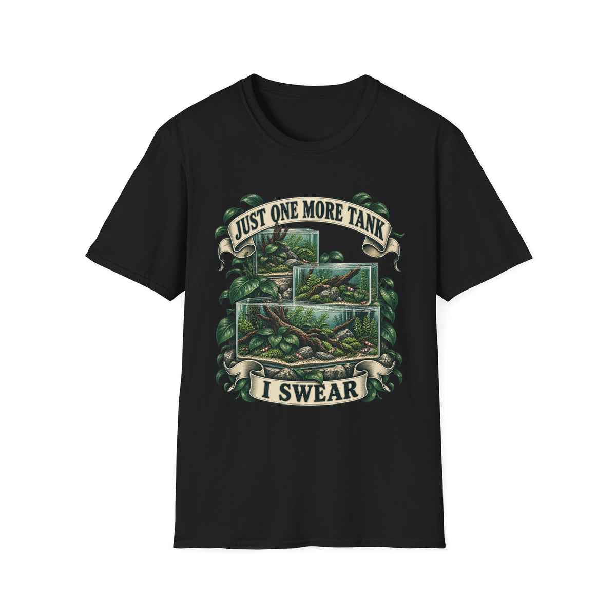 Just One More Tank Shirt | Planted Aquarium and Aquascaping Gift
