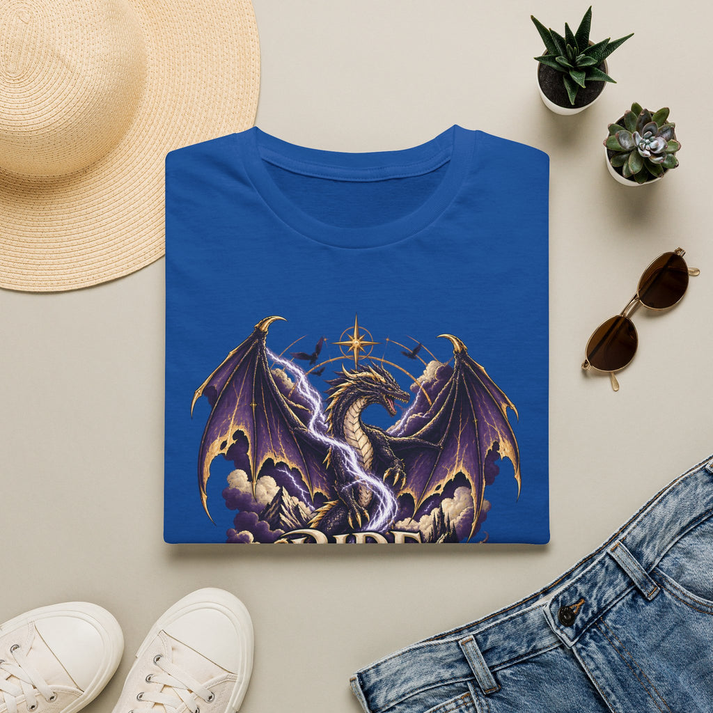 Ride the Storm | Fourth Wing Book Inspired Dragon T Shirt