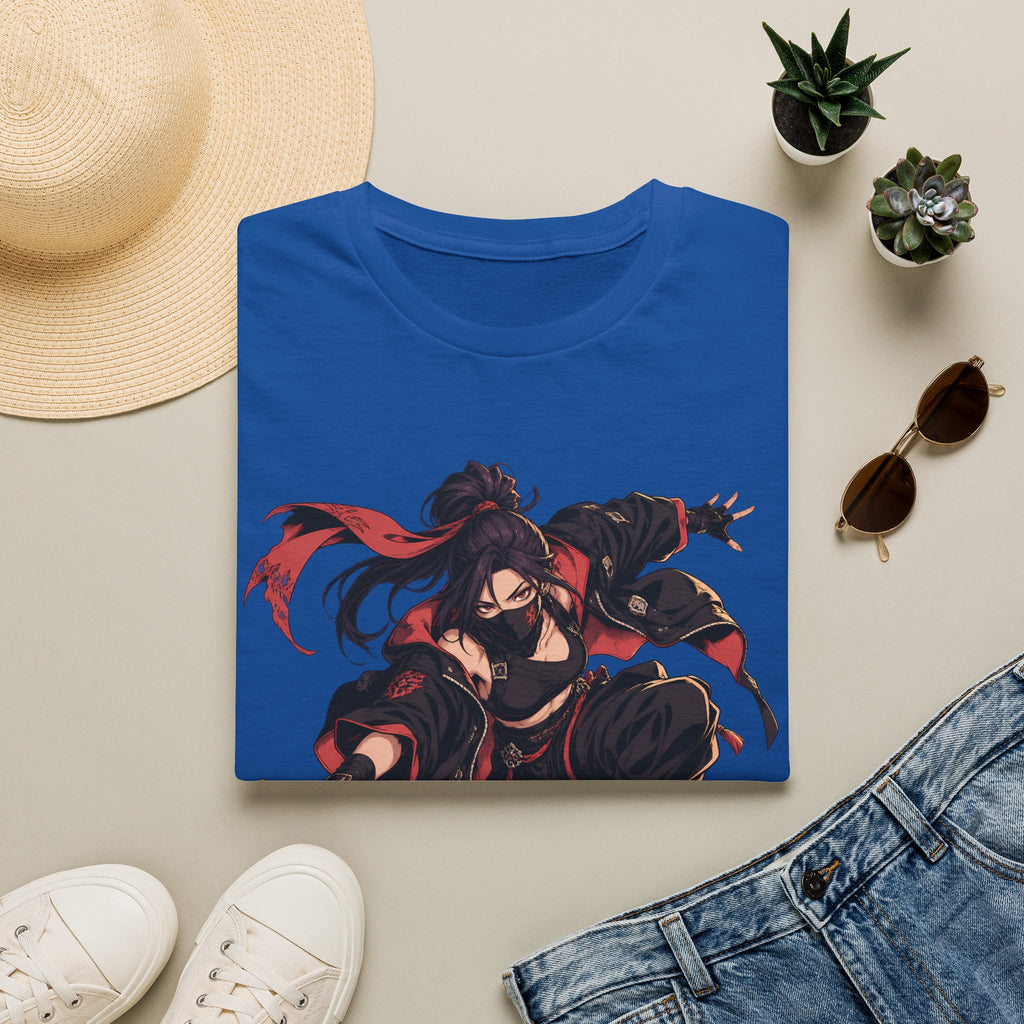 SHING! | Rooftop Samurai Girl | Japanese Anime Style Fight Shirt