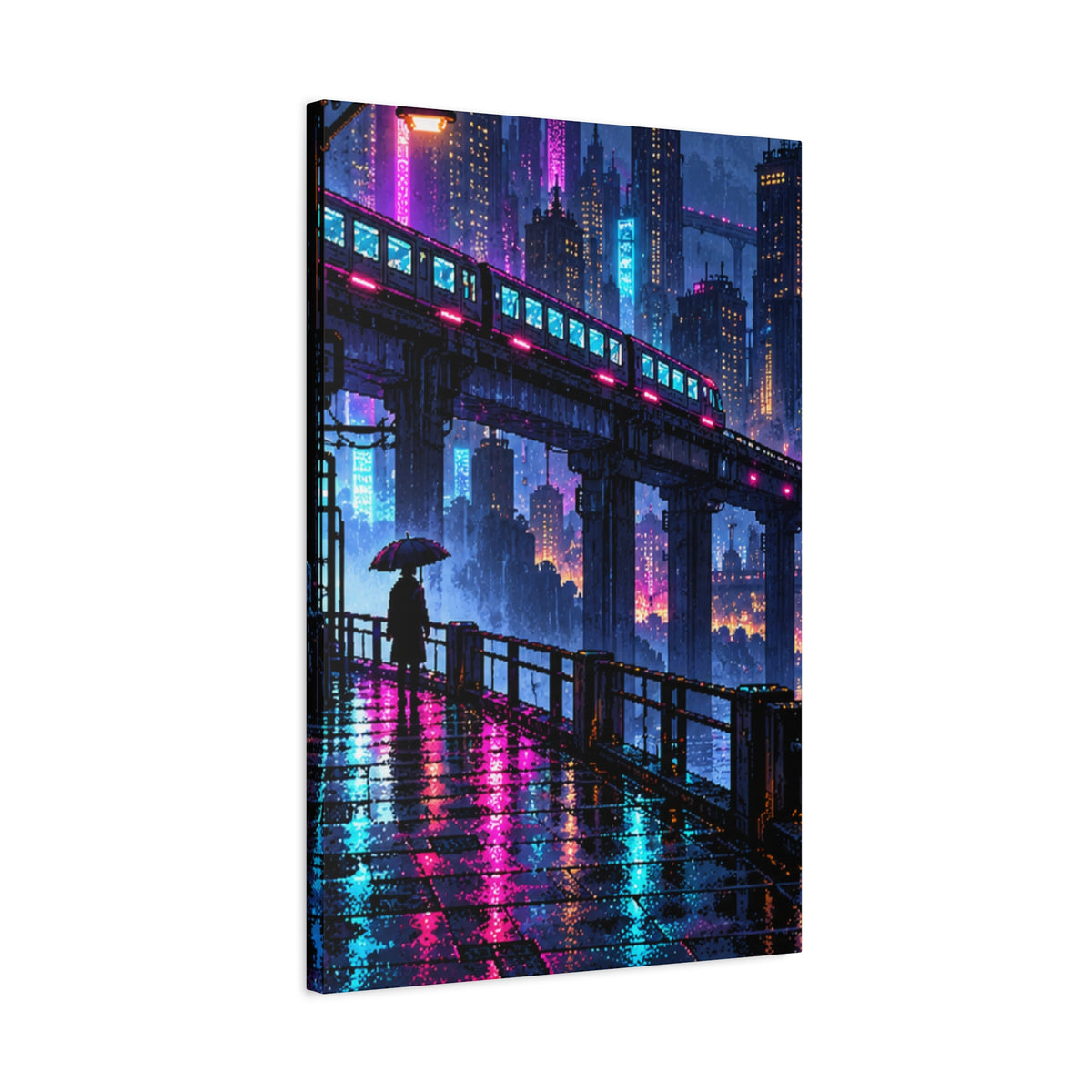 Stretched Matte Canvas Print — 1.25" Depth (Custom Design)