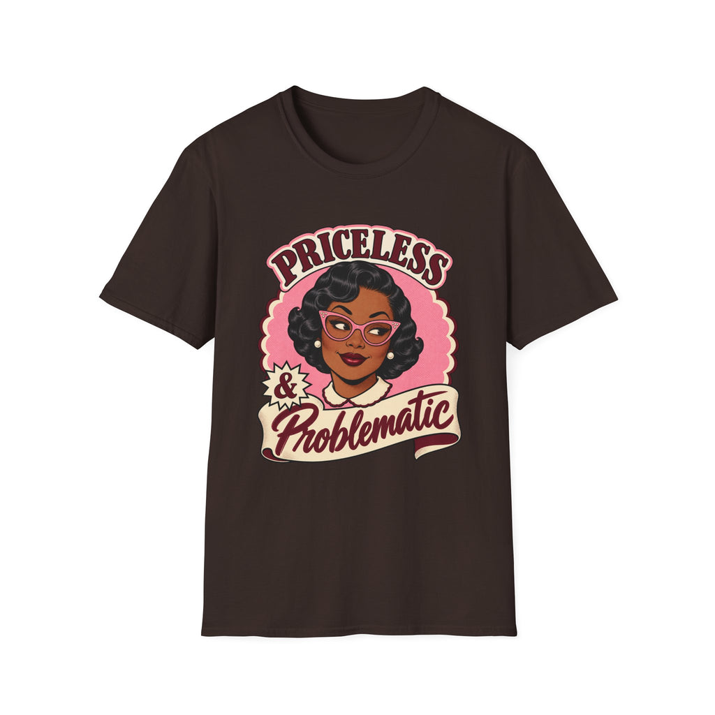 Priceless & Problematic Retro Portrait Tee