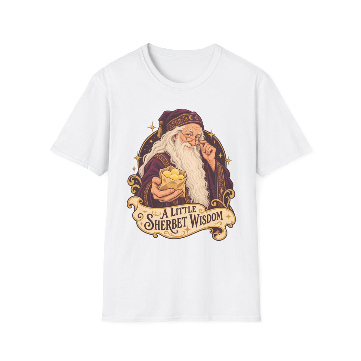 Dumbledore | Sherbet Lemon? | Harry Potter Illustration T‑Shirt