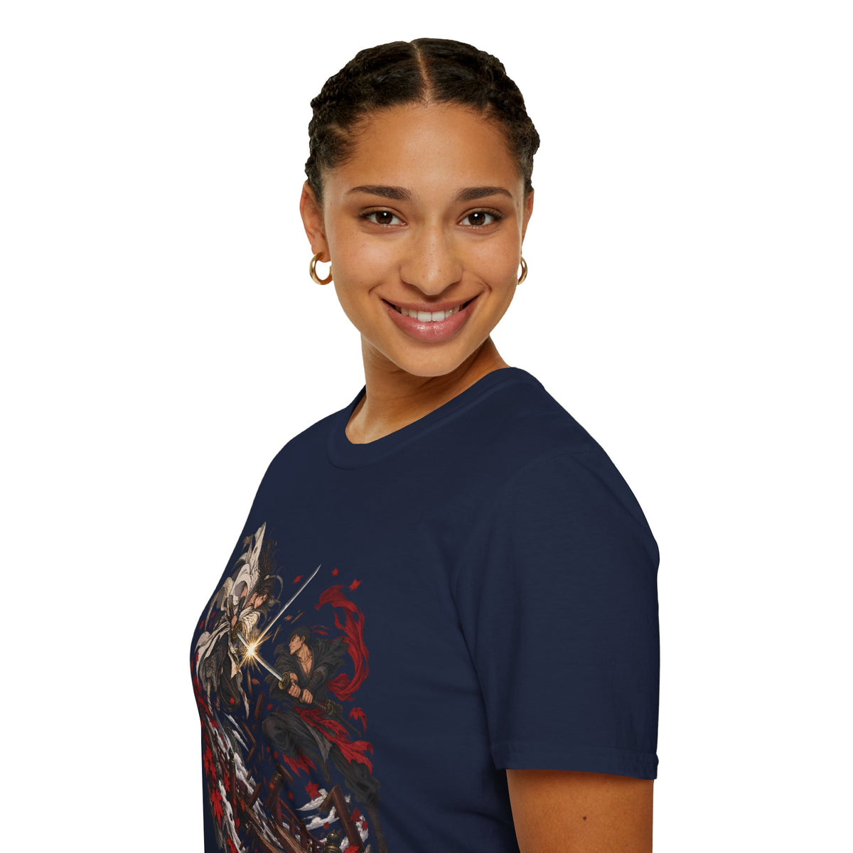 Battle of Broken Bridges | Anime Japanese Samurai Battle T-Shirt