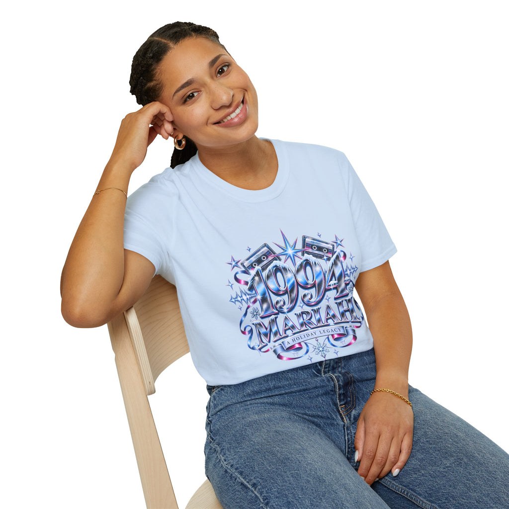 1990s Mariah Carey Graphic T-Shirt | Retro Cassette Pop Vintage Tour Style