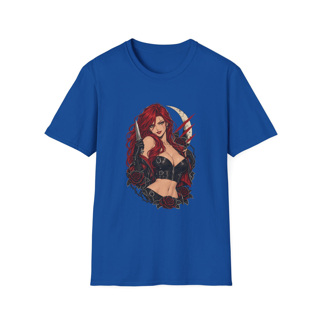 Katarina | League of Legends | Gothic Redhead Pin Up Assasin T-Shirt