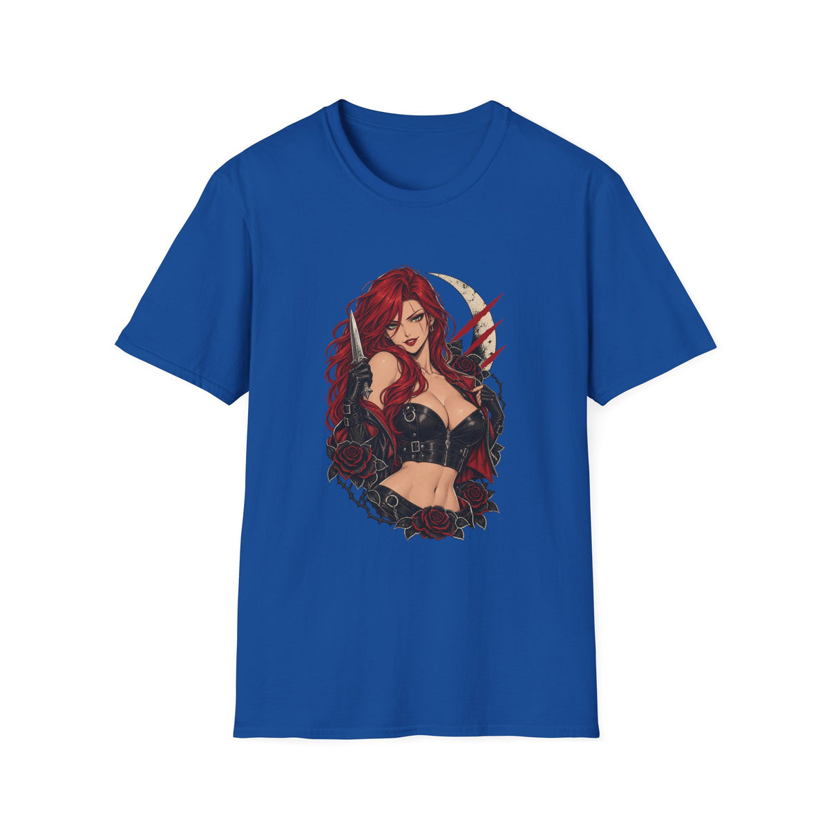 Katarina | League of Legends | Gothic Redhead Pin Up Assasin T-Shirt
