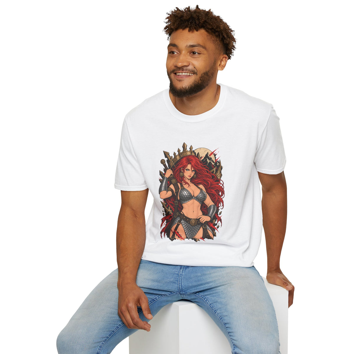 Red Sonja | Conan The Barbarian Pin Up Style Shirt