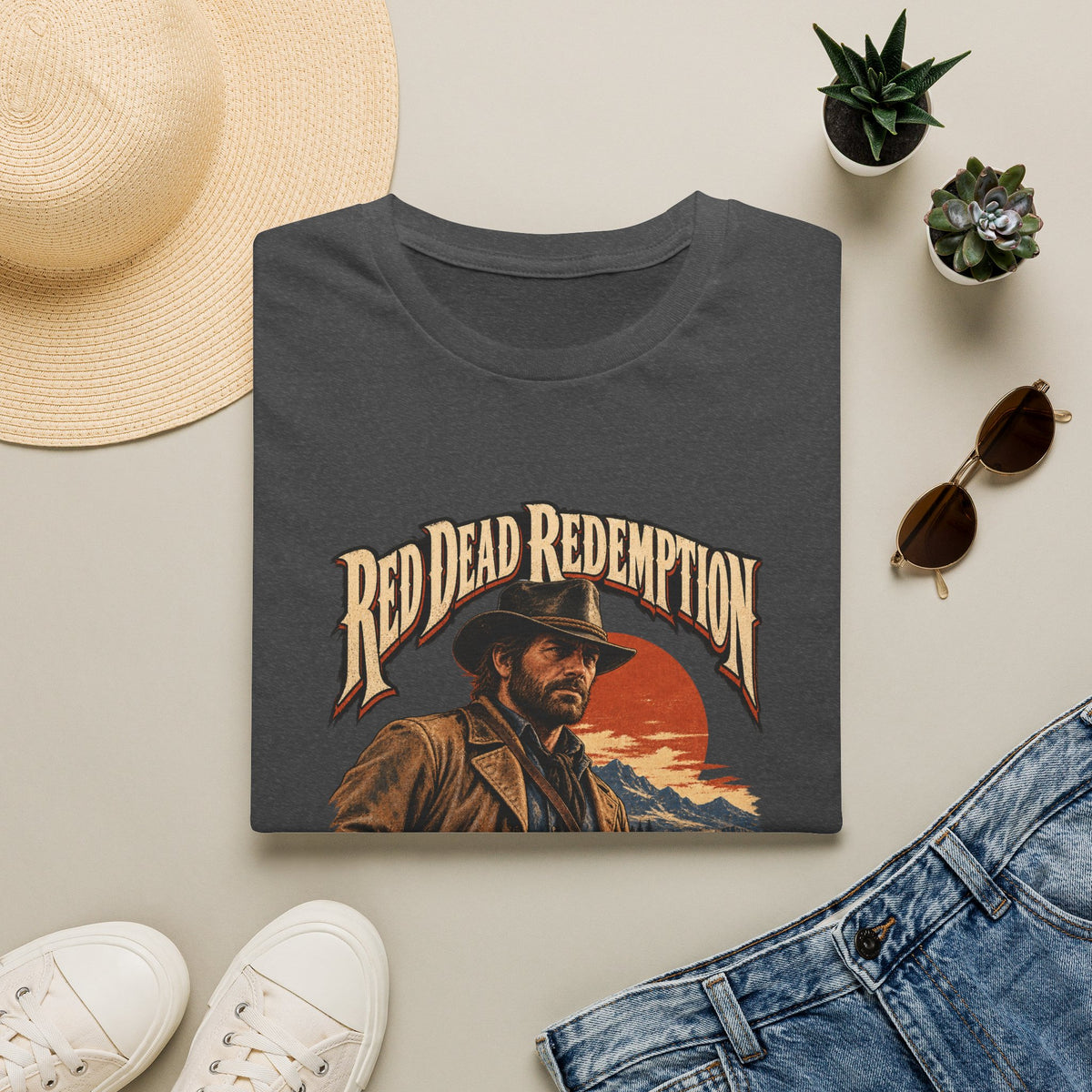 Red Dead Redemption | Arthur Morgan Vintage Western T-Shirt