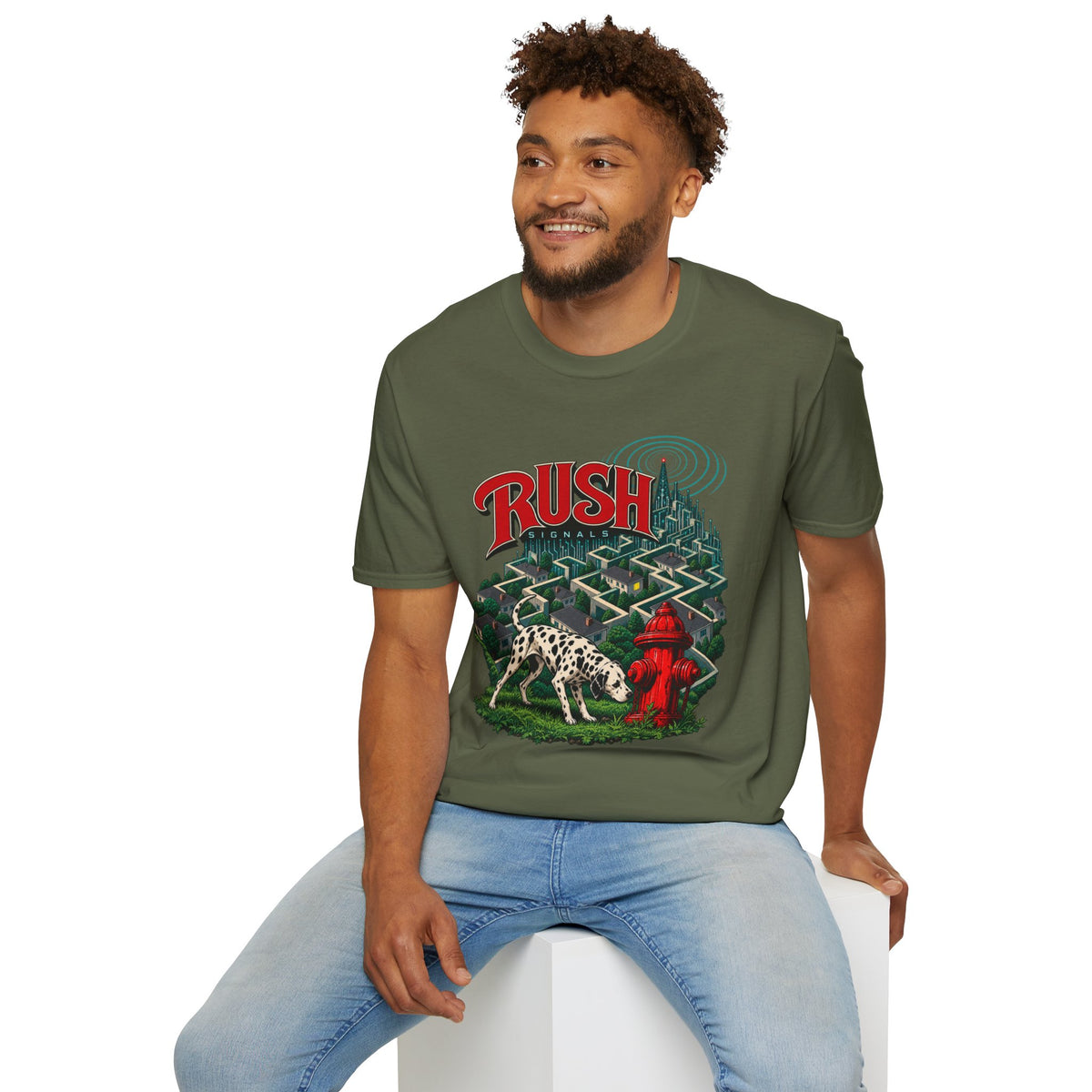 Rush | Signals | Prog Band Band Dalmatian T‑Shirt