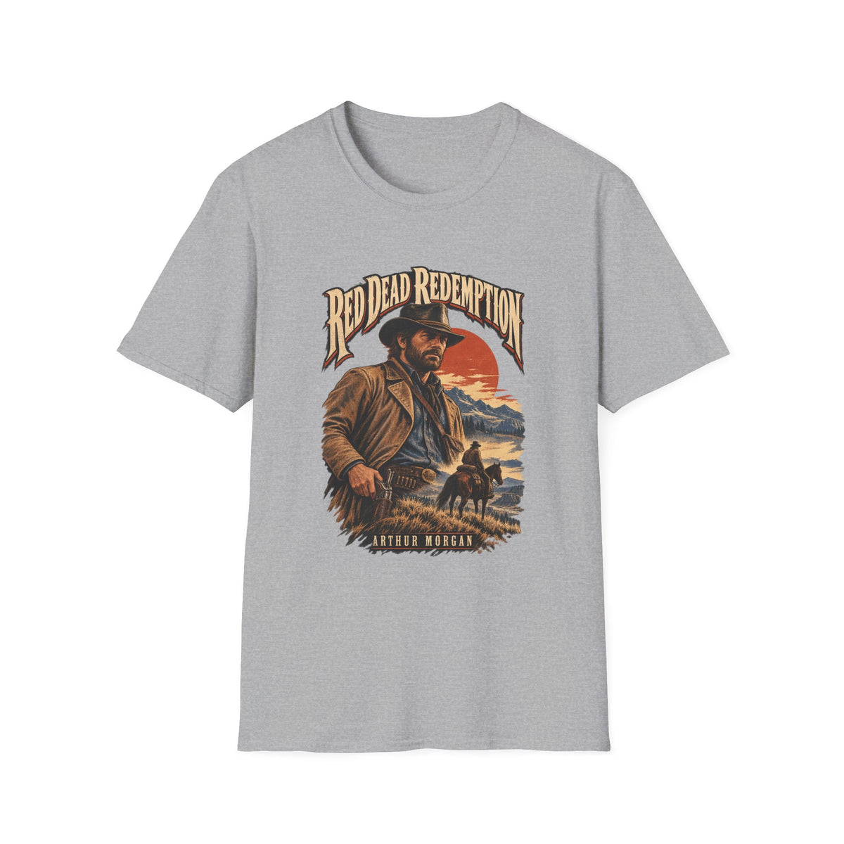 Red Dead Redemption | Arthur Morgan Vintage Western T-Shirt