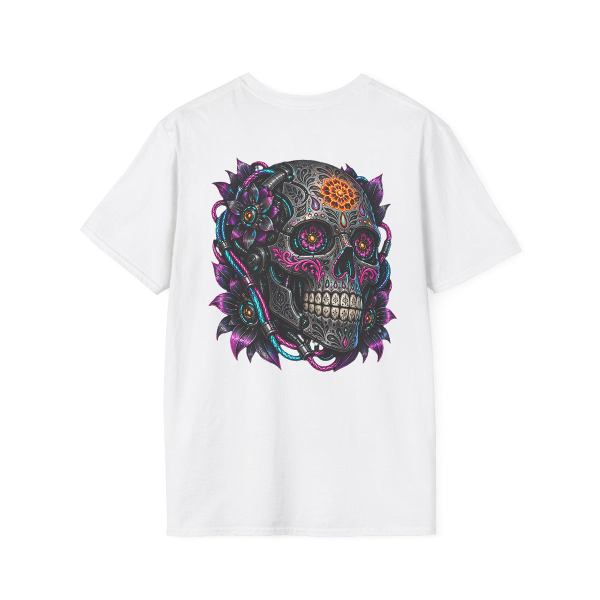 Sugar Skull | Day of the Dead | Floral Skull Tee