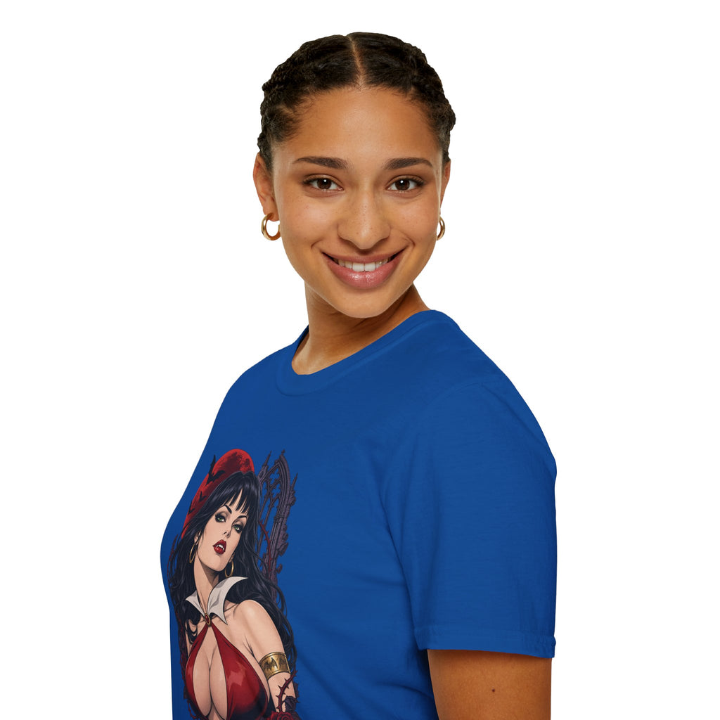 Vampirella | Sexy Halloween Vampire Pin Up Girl Sorceress Graphic T-Shirt