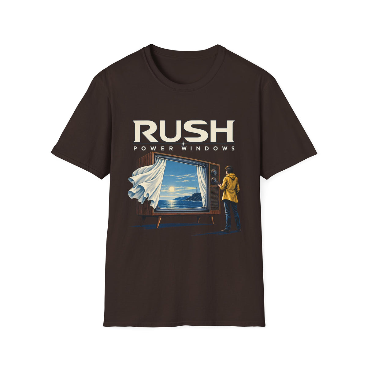 Rush | Power Windows | Prog Rock Band T-Shirt