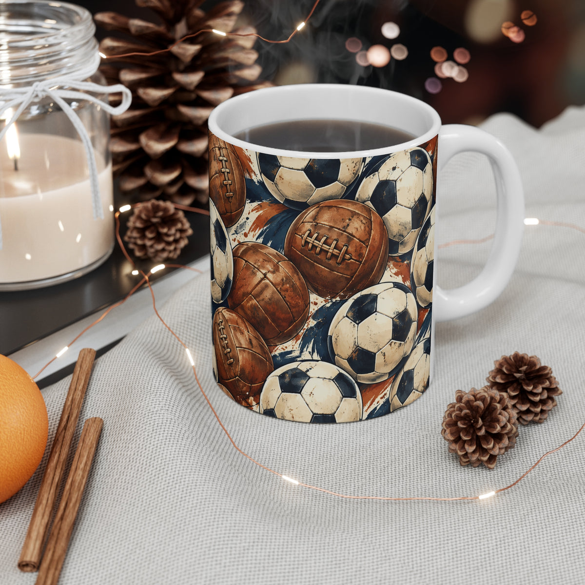 Football Lover | Football Coffee Cup Gift (11oz)