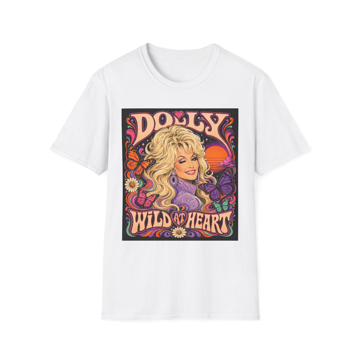 Dolly Wild at Heart Retro Graphic T-Shirt