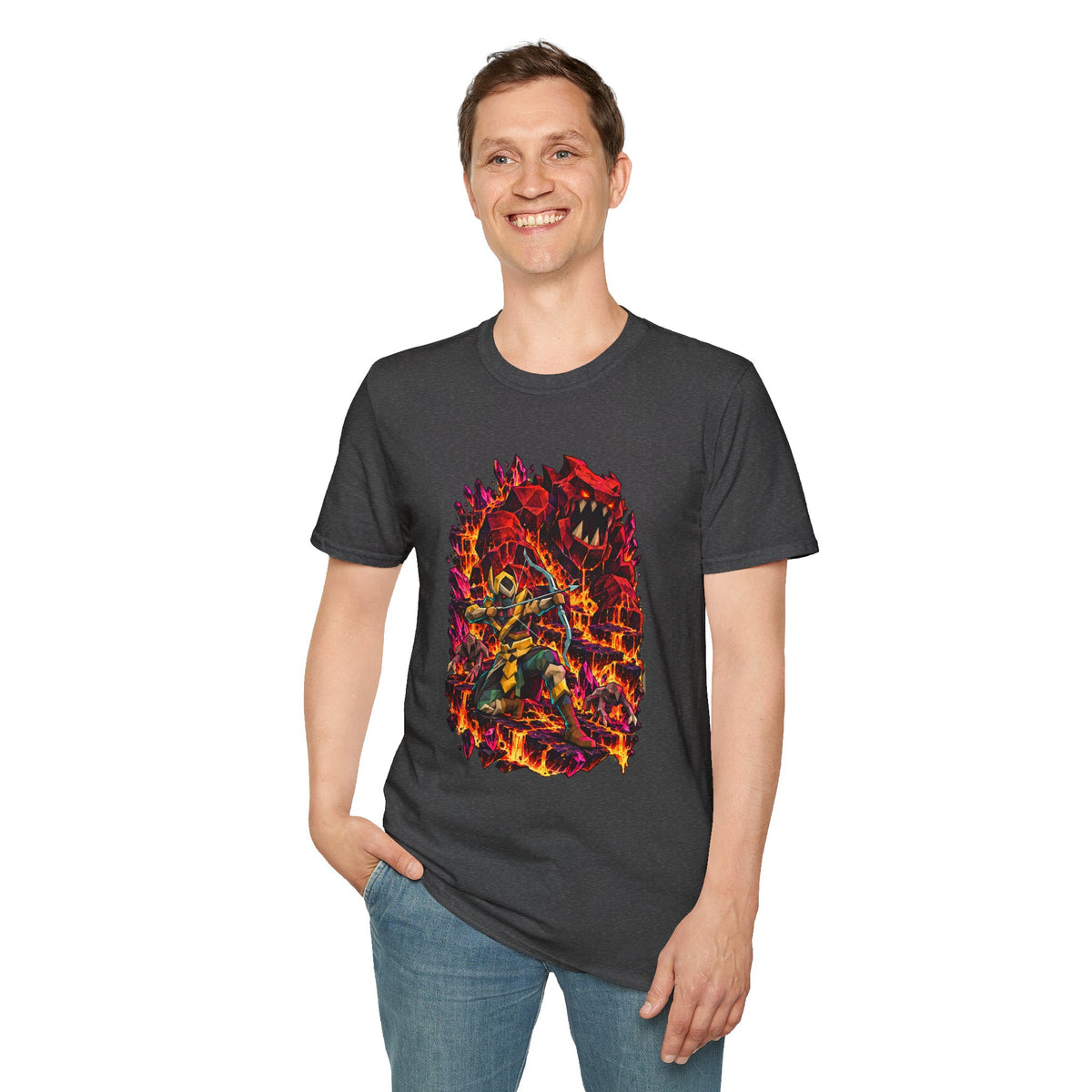 TzTok Jad Fight Caves | OSRS | Runescape Boss Shirt