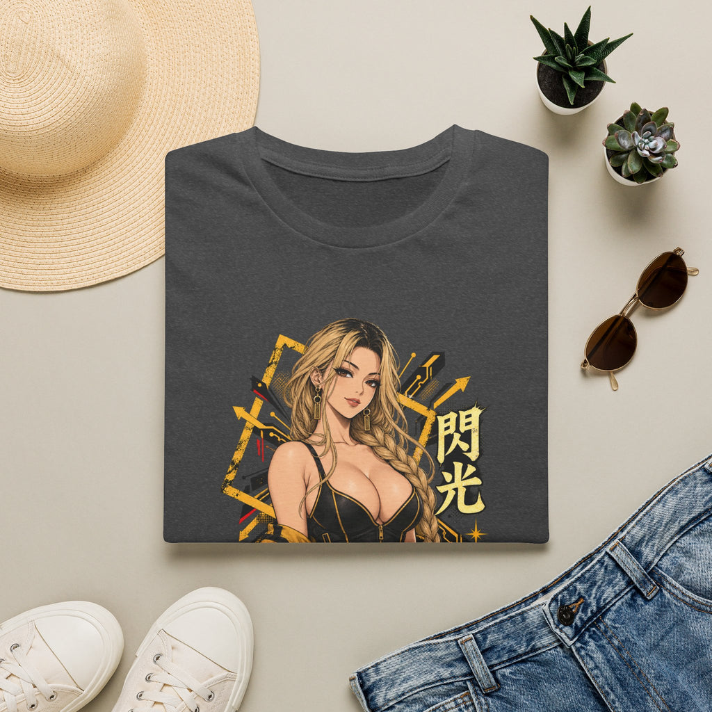 Sunny | Sexy Pin Up Golden Samurai Hot Girl T-Shirt
