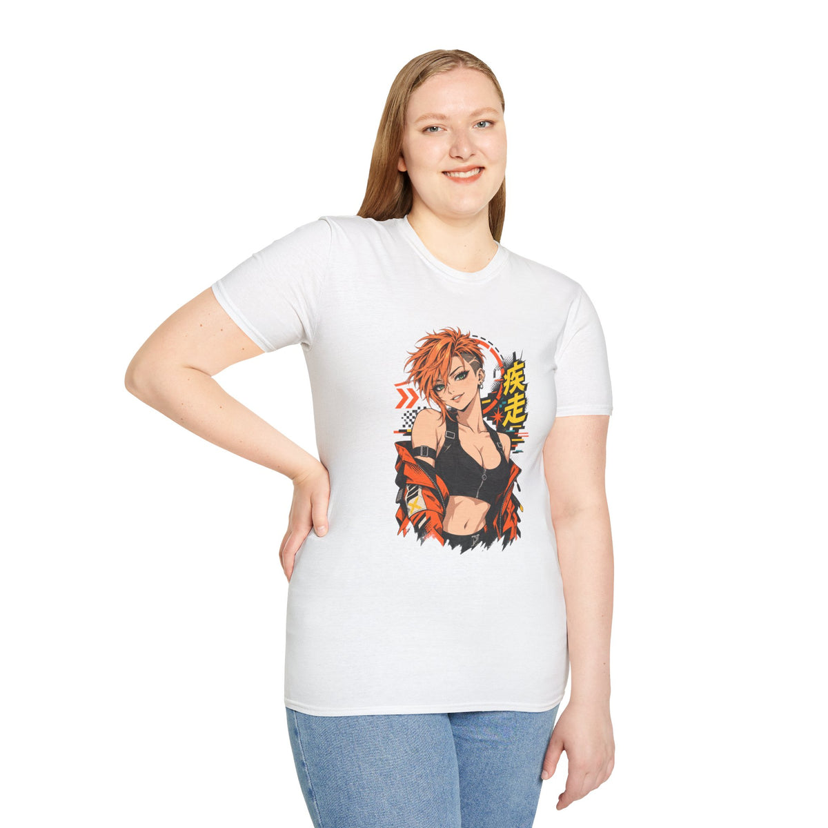 Amber | Anime Punk Sexy Pin Up Girl T-Shirt