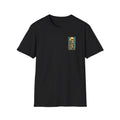 Vintage Yellow Skeleton Pocket T‑Shirt — Retro Anatomical Skull Tee