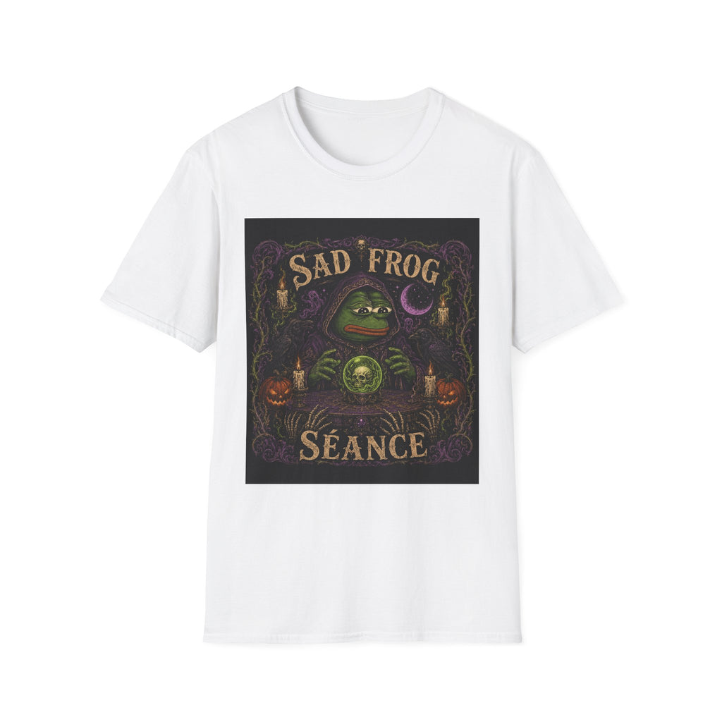 Sad Frog Séance T-Shirt — Moody Witchy Frog Graphic Tee