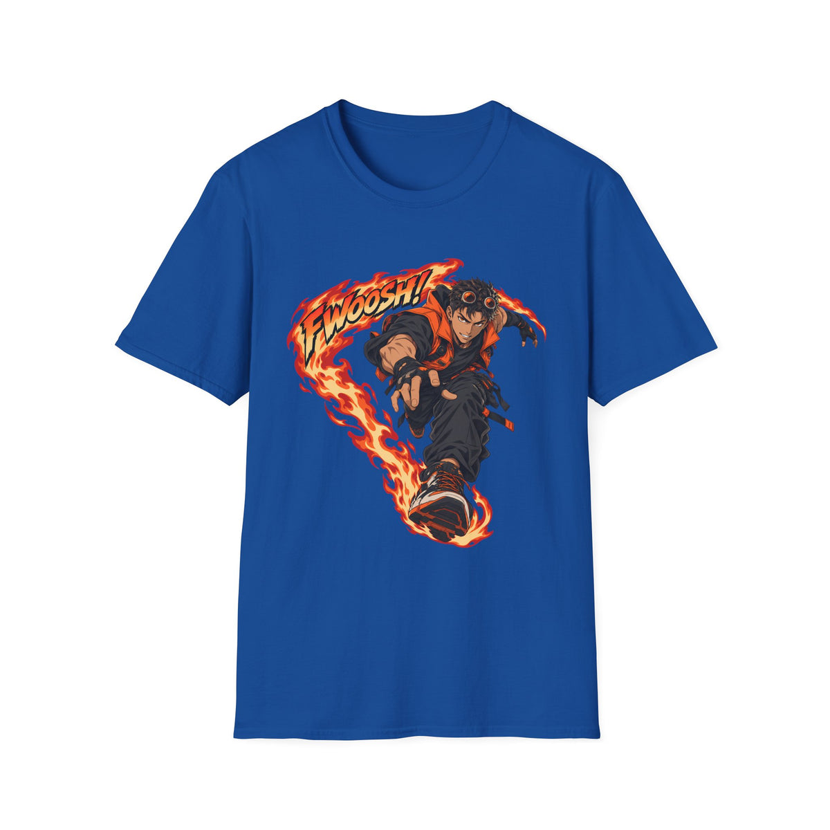 FWOOSH! | Fire Ninja | Japanese Anime Ninja Graphic Shirt