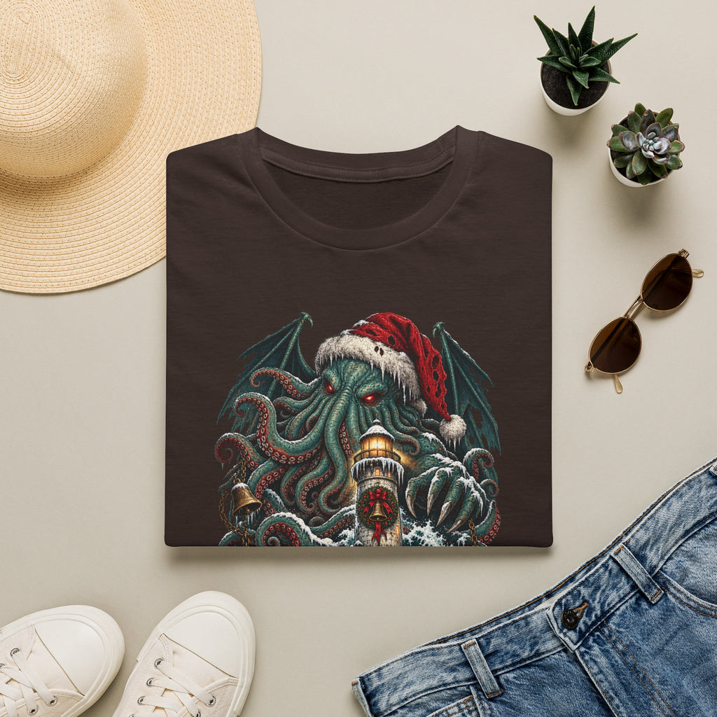 Merry Cthulhumas | Cthulhu Christmas T-Shirt