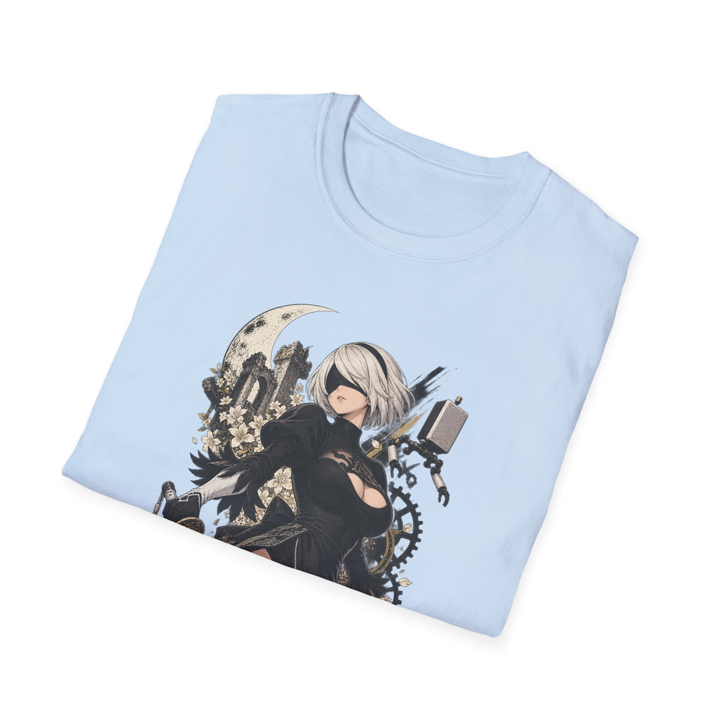 2B | Nier Automata | Anime Swordgirl Pin Up T-Shirt