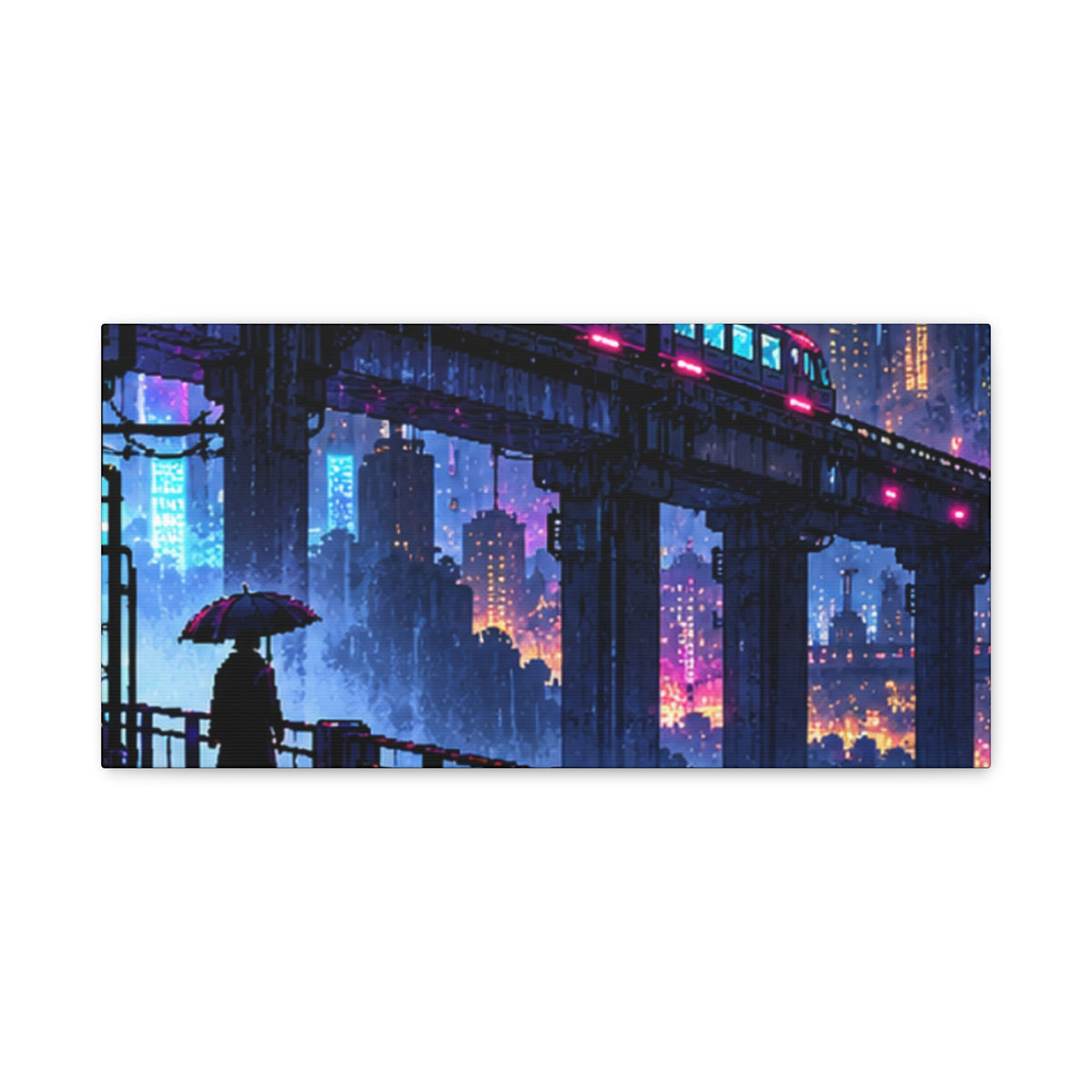 Stretched Matte Canvas Print — 1.25" Depth (Custom Design)