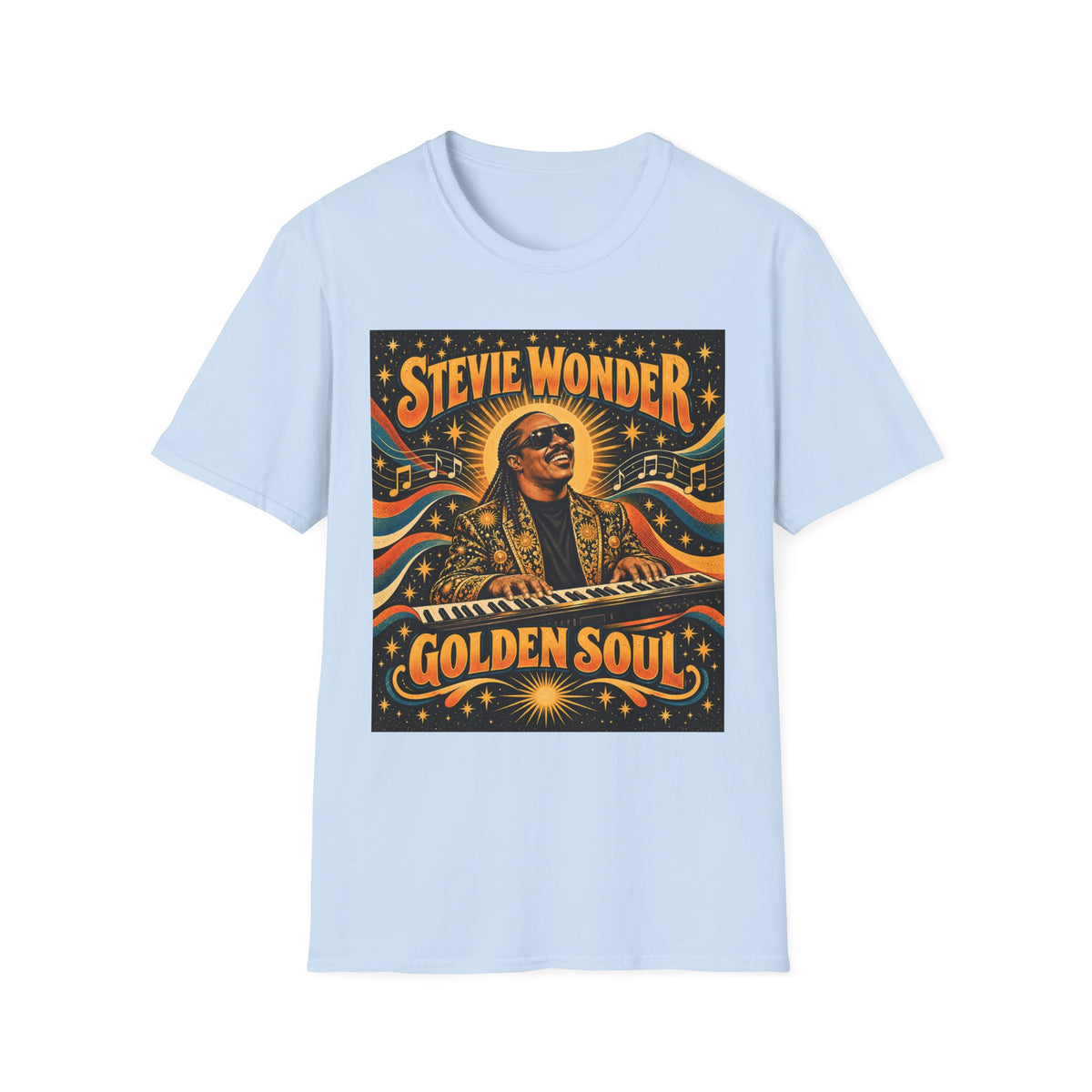 Stevie Wonder Golden Soul T‑Shirt